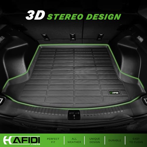 HAFIDI® Floor Mats & Cargo Liner Set Fit for 2024 2025 2026 Chevy Blazer EV &Honda Prologue All Weather Protection TPE Anti-Slip Full Set Floor Liners Custom Chevrolet Blazer Accessories - Black - style: 4) For Blazer EV 2024 2025 2026 Full Set