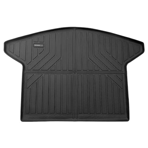 Auxko All Weather Cargo Mat Fit for Mazda CX-5 2025-2017 TPE Rubber Trunk Liner CX5 Accessory All Season Guard Odorless Anti-Slip Black - size: cx5|2017-2025|cargo mat