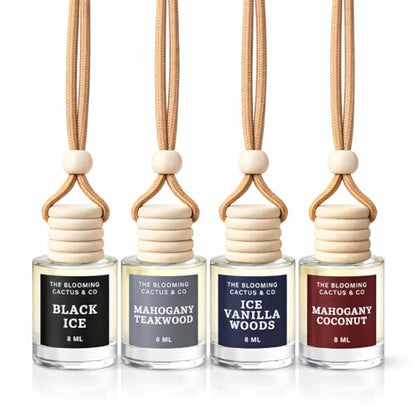 4 Pack Air fresheners | Long lasting car air fresheners, Hand-made in USA | Small room diffuser | Small Business Woman Owned. (8 ml Fresh & Earthy Pack Mix) - style: 8 ml Fresh & Earthy Pack Mix