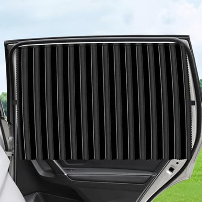 Car Side Window Sun Shades, Magnetic 2PCS Car Privacy Window Shade, Car Window Shade for Breastfeeding, Taking a nap, Changing Clothes, Camping (Back Seat 2pcs)