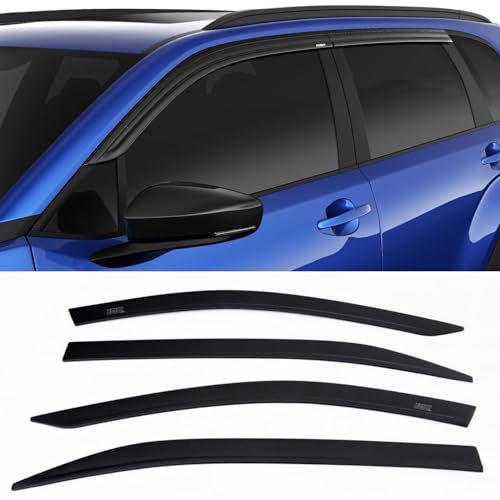 Husky Liners Low Profile Ventvisor Rain Guards | Fits 2025-2026 Chevrolet Equinox | Front & Rear, 4-pc Smoke - 2854143