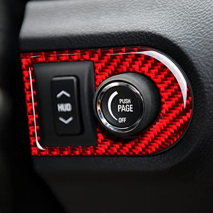 Car Sticker Carbon Fiber Interior Trim Decal for Chevrolet Camaro 2010 2011 2012 2013 2014 2015 Accessories (HUD Panel) - color: Hud Panel