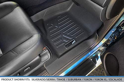 SMARTLINER Custom Fit Floor Mats 2 Row Liner Set for 2011-2014 Chevrolet Tahoe - color: Chevrolet (Tahoe) 2011-2014
