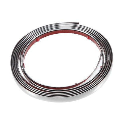 12mm 9.84ft Automotive Chrome Trim,Trim Strip Scratch Proof Protector Strip for Car Truck RV Side Door Window Bumper Auto Replacement Parts