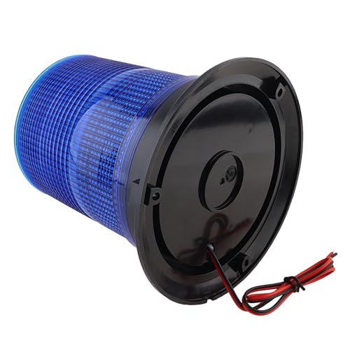 Blue Led Strobe Lights, 12-48V Warning Emergency Flashing Beacon Lights, 3 Modes Waterproof Flashing Safety Warning Lights for Trucks, Cars, Bus, Tractor, Mower, ATV, Golf Carts, UTV - color: Blue