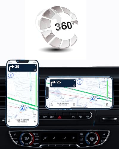 Designed for MagSafe Car Mount for 2026 Civic Phone Mount 2026 15W Fast Wireless Charging 11th gen Civic Phone Holder 2026 Civic Accessories Support 2022-present Civic