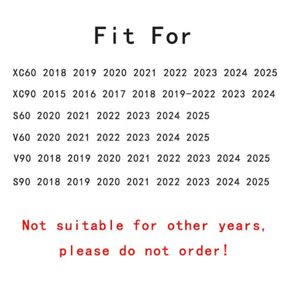 For Volvo Accessories Insert Armrest Tray Center Console Organizer, （2018-2026） xc60 （2015-2026） XC90 S90 S60 V60 V90 Middle Console Organizer Tray, Storage Box (XC90 XC60 S60 Box)