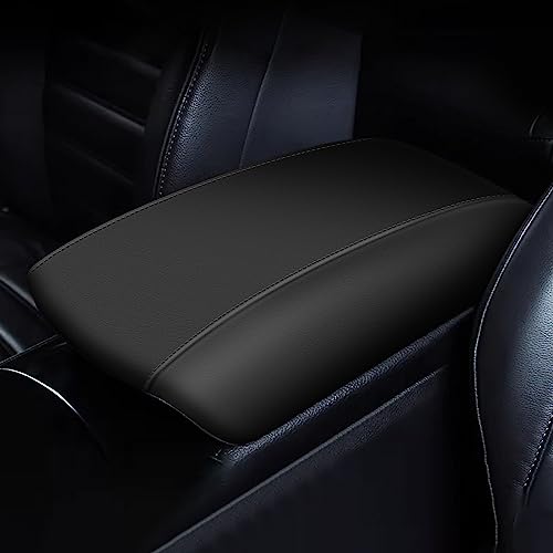 Center Console Armrest Cover for Ford Edge 2015-2024 Black