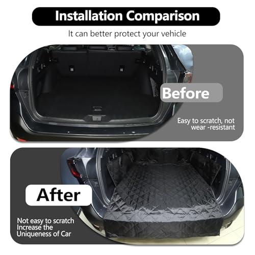 HAPPYHORSE Pet Dog Trunk Cargo Liner Compatible with Subaru Outback 2020-2025，Cargo Cover Waterproof and Non-Slip Dog seat Cover Cargo Liner Area Protector Cover (Subaru Outback 2020-2025 (A))