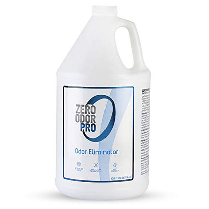 Zero Odor Pro Commercial Strength Odor Eliminator, Room Deodorizer and Air Freshener, Refill, 128 oz - size: 128 Fl Oz (Pack of 1)