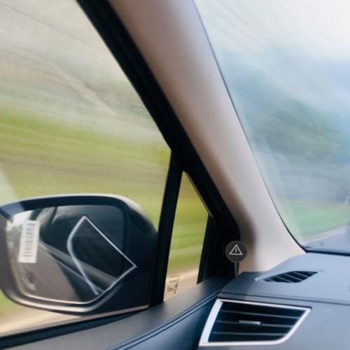 Mobestech Car Blind Spot Monitoring Light with Line-Connected Sensor for Lane Change Assistance and Enhanced Driving Safety Easy Installation 11.8 Inch