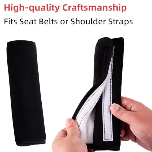 2 Pack Soft Seat Belt Cover Pad - Comfortable Seatbelt Covers for All Cars and All Ages - Seat Belt Extender Shoulder Pad - Seatbelt Cushion for Backpack - size: UK Flag