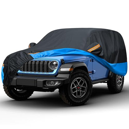 Car Cover Waterproof All Weather Outdoor Windproof Dustproof UV Protection Fit SUV - color: 3 SUV Car Cover, size: S1-Fit Suv Length 173-180 inch