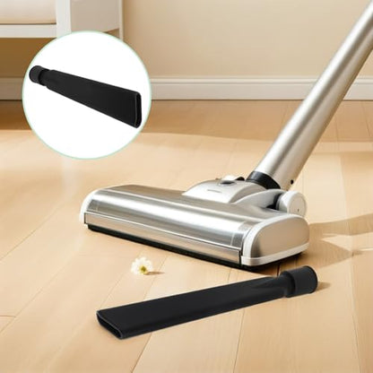 Ciieeo Vacuum Crevice Tool Attachment with Mesh Filter, Extended 44mm Flat Nozzle, Universal Vacuum Cleaner Accessory for Vent Cleaning, Car Detailing, Furniture, and Tight Spaces