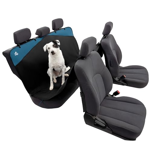 Kurgo Rover Hammock - Dog Seat Mat - Waterproof Cover - Dog Bench Shield - Machine Washable - 63" Wide - Black - color: Black, size: 63" Wide, style: Hammock