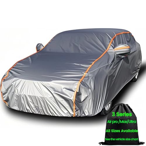 Station Wagon Car Covers Waterproof All Weather,Mini Van Cover,Rain UV Protection Inner Cotton,Fit Wagon 178" to 191" - color: Gray(Max), size: Size 13: Wagon (Under 192")