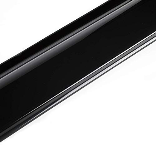 92359 Original Side Window Deflector Visor Rain Guard,Outside Mount Tape-on Shatterproof Dark Smoke,2pcs window shades fit for 2015-2024 Ford Mustang - size: 2pcs 2015-2024 Mustang (Outside Mount)