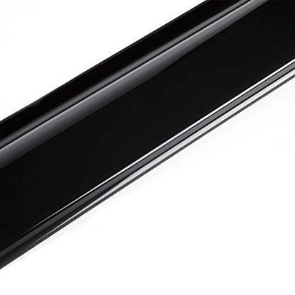 92359 Original Side Window Deflector Visor Rain Guard,Outside Mount Tape-on Shatterproof Dark Smoke,2pcs window shades fit for 2015-2024 Ford Mustang - size: 2pcs 2015-2024 Mustang (Outside Mount)