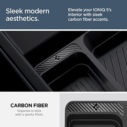 Spigen Console Organizer Tray for Hyundai Ioniq 5 2026 2025 2024 2023 2022 - size: Hyundai IONIQ 5