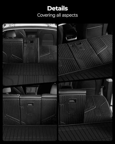 3W Seat Back Protector 2025 2026 BMW X3 G45, Cover Custom Fit BMW X3 30/50M xDrive Accessories TPE All Weather Backrest Mats - style: 2) X3 2025-2026 | Seat Back Protector