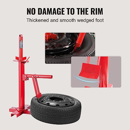 VEVOR Manual Tire Changer, Portable Hand Bead Breaker Mounting Tool for 8"-16" Tires, Compatible with Car Truck Trailer, Tire Mounting Machine for Home Garage Small Auto Shop - style: Tire Changer