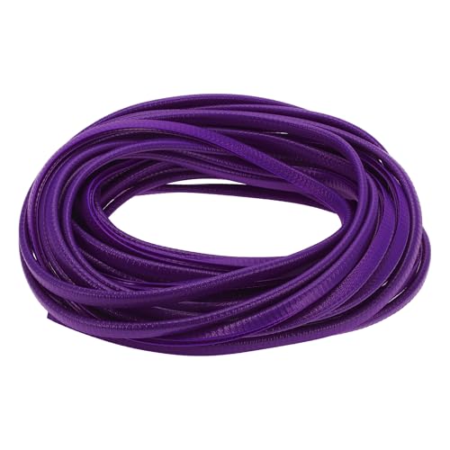 Motoforti Universal Car Door Edge Protective Sealing Strip U-Type Door Scratch Protection Guard, 49.21ft 15m, Anti-scratch Collision, PVC Iron, Purple - color: Purple, size: 15m/49.21ft