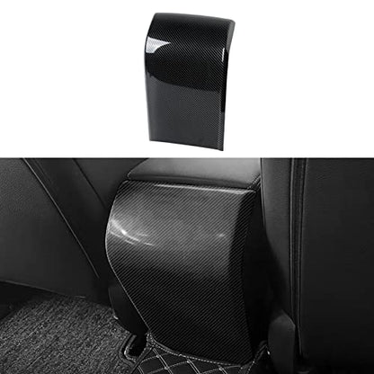 Car Armrest Box Anti Kick Decals for 2022 2023 2024 2025 Honda Civic 11th Gen Accessories ABS Carbon Fiber Interior Stickers - color: Anti Kick Air Vent