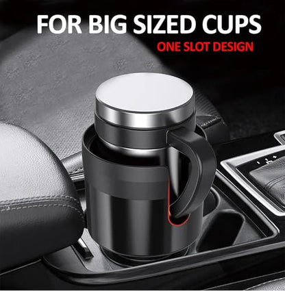 New Car Cup Holder Expander Compatible with Owala FreeSip (32 & 40 Oz. Models), Also Compatible with FreeSip Sway 40oz, Large Water Bottles and Tumblers