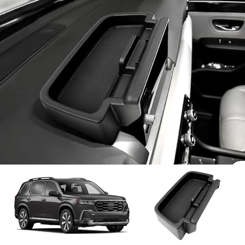 LUWU for 2023 2024 2025 Pilot Dashboard Center Console Organizer 2025 H onda Pilot Armrest Storage Box Armrest Organizer H onda Pilot Console Organizer Tray 2023 2024 2025 H onda Pilot Accessories - color: 2023-2025 Pilot Dash Tray