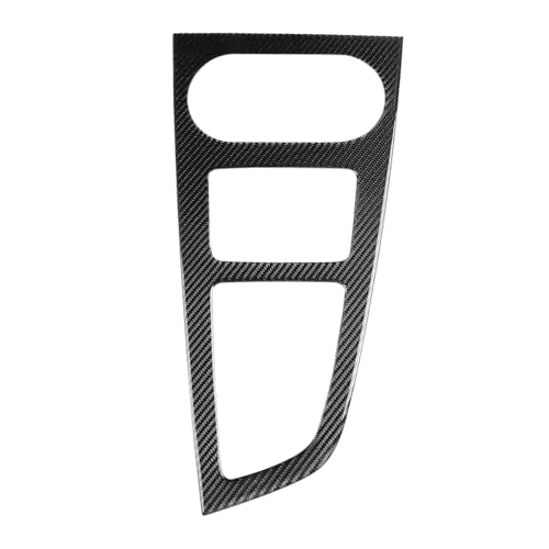 NVCNX Real Carbon Fiber Compatible with Audi B9 A4 S4 A5 S5 2020-2025 / RS5 2021-2025 2022 2023 2024 Car Center Console Gear Shift Panel Cover Sticker Decal Interior Trim Accessories 1PC - color: Center Console Gear Shift Panel for 2020-2025