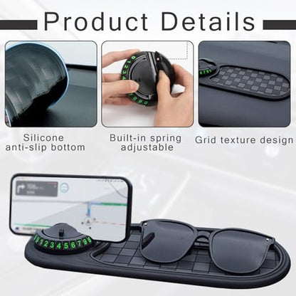 Multifunction Car Anti-Slip Mat,Auto Phone Holder,Car Anti Slip Mat Phone Holder,Multifunctional Car Anti-Slip Mat,Multi Function Car Anti Slip Mat,Car Mats for Phone/Sunglasses/Key