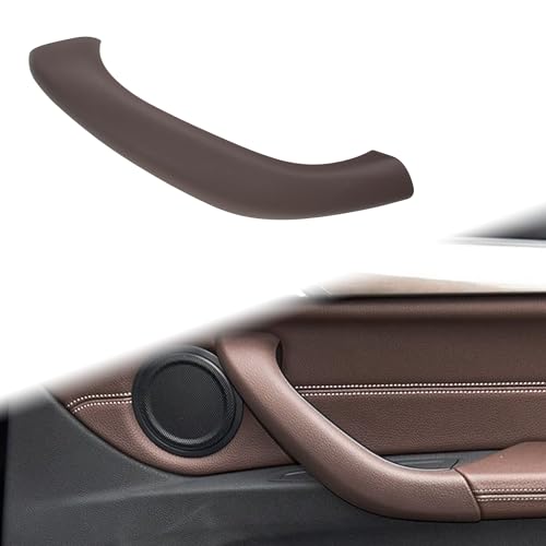 Car Inner Door Handle Pull Outer Cover Replacement for BMW X1 F48 2016-2019, X2 F39 2018-2019 Driver Passenger Side (Mocha Brown, Right) - color: Mocha Brown, size: Right