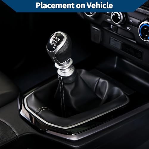 No.24430525/5738392 Gear Shift Stick Gaiter for Opel for Astra 1998-2010 Gear Stick Knob Cover Boot Shift Cover Dustproof Leather 1 Pc Black