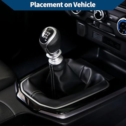 No.24430525/5738392 Gear Shift Stick Gaiter for Opel for Astra 1998-2010 Gear Stick Knob Cover Boot Shift Cover Dustproof Leather 1 Pc Black
