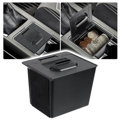 Autorder Coin Holder for Toyota Tacoma 2016-2023 Accessories - Armrest Insert Center Console Organizer with Coin Slot - ABS Plastic Secondary Storage Box - size: 2016-2023 Toyota TAcoma