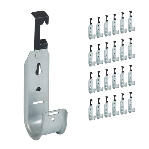 ICC Batwing J Hook 1-5/16” Without Retainer Clip - Galvanized Steel Cable Management Hooks for Hanging Cable to Hanger Wire and Threaded Rod - Rust-Resistant, EIA and TIA Compliant, 1-5/16 in 25 Pack - size: 1 5/16 in, style: Batwing