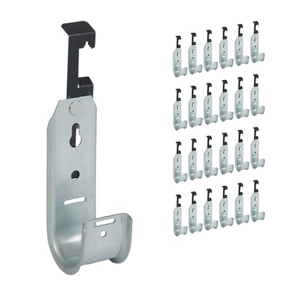 ICC Batwing J Hook 1-5/16” Without Retainer Clip - Galvanized Steel Cable Management Hooks for Hanging Cable to Hanger Wire and Threaded Rod - Rust-Resistant, EIA and TIA Compliant, 1-5/16 in 25 Pack - size: 1 5/16 in, style: Batwing