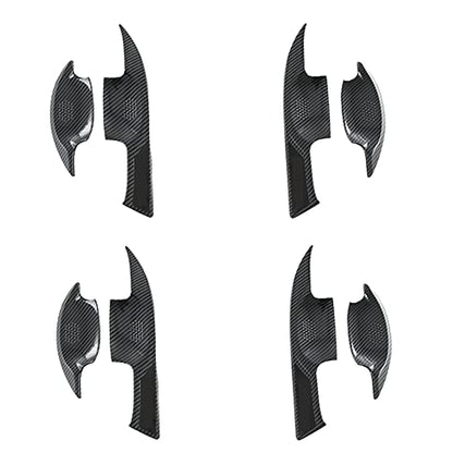 Car Door Bowl Handle Anti-Scratch Protection Cover Carbon Fiber Compatible with Lexus NX 250 350 2022 8 PCS