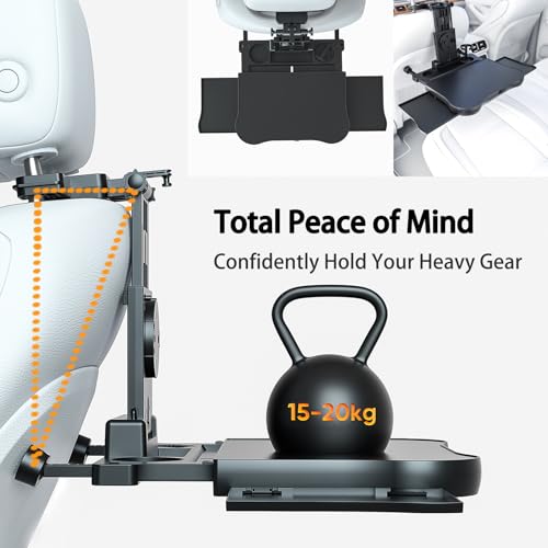 Steering Wheel Tray, Car Food Tray, Car Desk for Laptop, Multipurpose Car Table for Eating & Work, Adjustable Car Tray with Drawer and Anti-Slip Protective Adhesive (26" L x 14" W x 2" H) - size: 26" L x 14" W x 2" H