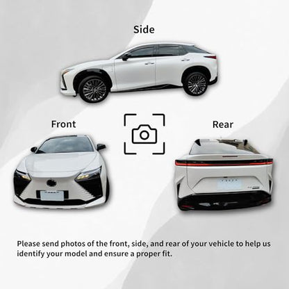 in-Channel Car Window Rain Guard Compatible with Honda HR-V #LW Series (2016-2022) 4pcs, Taiwan Made Precise & Transparent Car Wind Deflectors No Water Leakage Visors - size: HR-V #LW Series 2016-2022 4pcs
