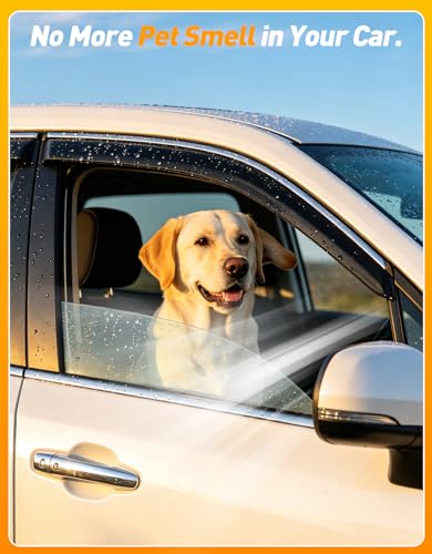 6-pcs Window Rain Guard for Toyota RAV4 2019-2025 RAV 4 Low-Profile Rain Guards Side Window Visors Low Profile Vent Visor Window Deflectors Tape-On Vent Shades Car Accessories - size: 2019-2025 Toyota RAV4