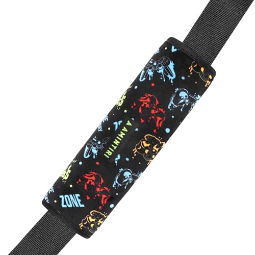 Amintiri Seat Strap Shoulder Pads for Kids, Seat Belt Cover for Children, Soft Furry Seat Belt Cushion for Travel, Cartoon Car Seat Belt Pad Cover for Boys and Girls. (Radio Game) - color: Radio Game