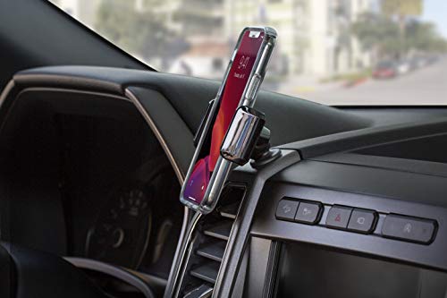Scosche UH4CDPDV-SP CarMount 3-in-1 Universal Phone CD/Dash/Vent Mount Kit for The Car , 360 Rotation - style: CD / Dash / Vent
