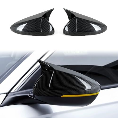 for 2023 2024 2025 Honda Accord 11th Gen Accessories Side Rearview Mirror Guard Cover Trim Decals Exterior ABS Carbon Fiber Stickers, A - color: Rearview Mirror Guard Cover, a