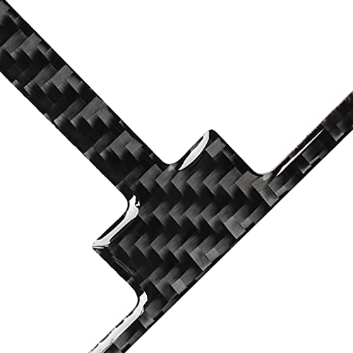 NVCNX Real Premium Carbon Fiber for Lexus IS250 is 250 IS350 2006-2013 2007 2008 2009 2010 2011 2012 / IS250C IS350C 2010-2015 Accessories Car Rear Air Vent Panel Cover Interior Trim Sticker 3PCs - color: Rear Air Vent