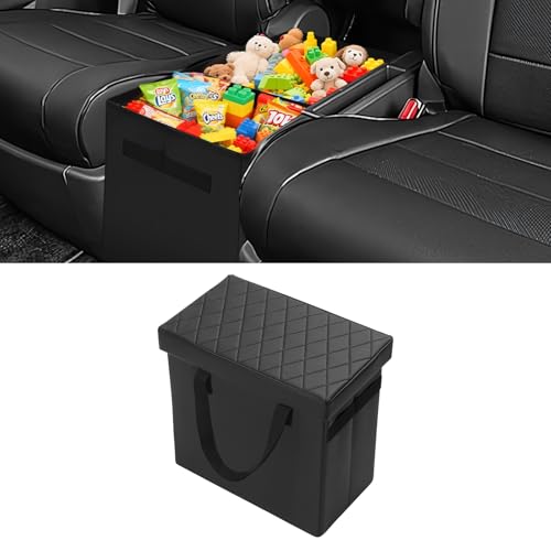 Shademax Car Seat Organizer for Toyota Sienna 2021-2025 2026 Accessories, Sienna Backseat Organizer Box Car Console Organizer for Kids Toys, Baby Supplies, Dog Toys, Travel Storage Box - size: For Toyota Sienna 2021-2026