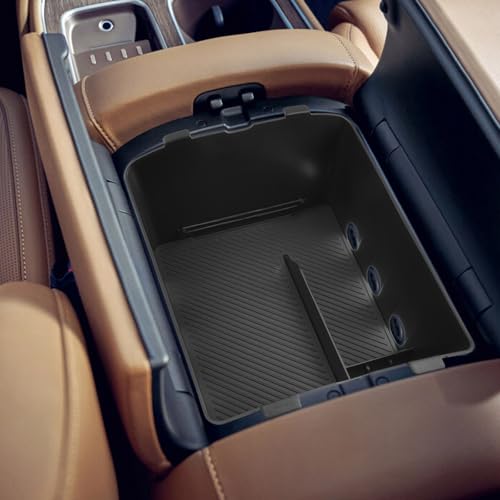 SHAOHAO for 2026 Hyundai Palisade Center Console Organizer Fit for 2026 Hyundai Palisade Accessories Console Tray, 2026 Palisade LX3 Buttom Middle Console Armrest Stoage Box (Only for 7-Seat) - color: 2026 Palisade Bottom Tray