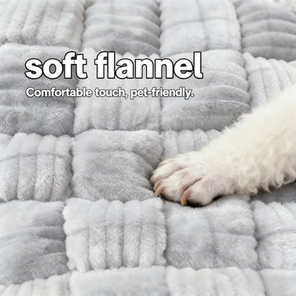 59"x27.6" Thickened Backseat Dog Bed Mat, Upgraded Non-Slip Pet Car Seat Blanket with Laundry Bag, High-Resilience PP Cotton, Washable, for Backseat Extenders & Seat Covers, Gray - color: Grey