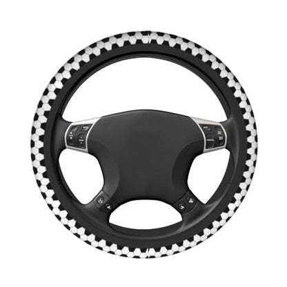 Football Steering Wheel Covers Non Slip Neoprene Universal 15 Inch Steering Wheel Protector Car Cover for Men Women - color: Football