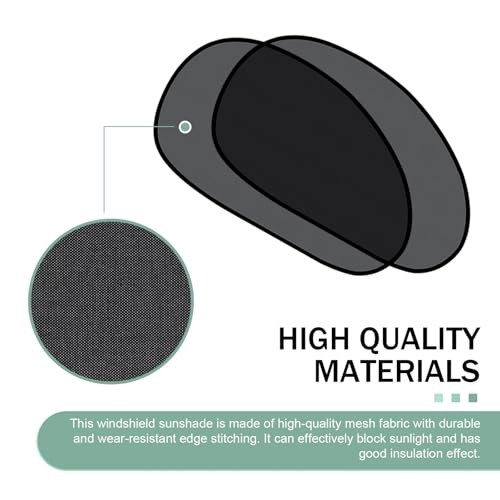 2PCS Universal Auto Window Shade, Car Sunshade, Baby Side Window Car Sun Shades, Blocks Over 98% of Harmful UV Rays, Provides Glare and UV Protection